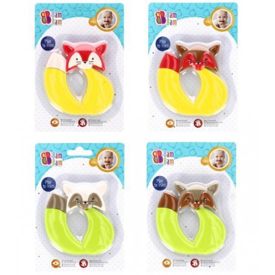 Grabulis - zobgrauznis Bam Bam Rattle Teether Fox 515072