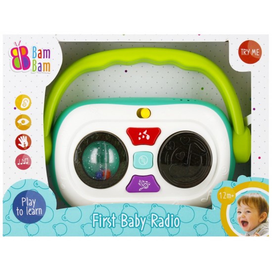 Mūzikala rotaļlieta Bam Bam First Baby Radio 515076