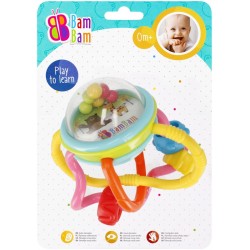 Grabulis - zobgrauznis Bam Bam Rattle Teether Labirynt 521375