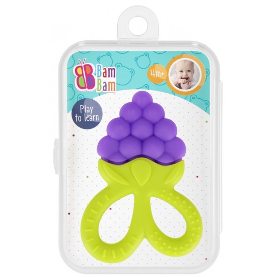 Zobgrauznis Bam Bam Teether Grapes with Case 541623