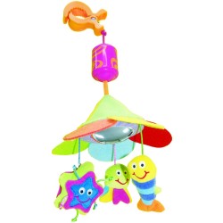 Piekaramā rotaļlieta ar zvaniņu Biba Toys Wind Chime Travel Mobile Ocean BM542
