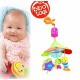 Piekaramā rotaļlieta ar zvaniņu Biba Toys Wind Chime Travel Mobile Ocean BM542