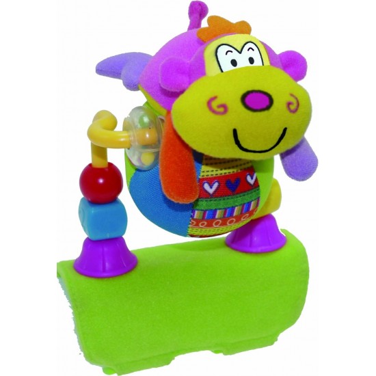 Attīstoša rotaļlieta grabulis Biba Toys Rolling Ball Monkey BR496