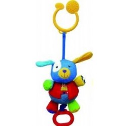 Attīstoša piekarama rotaļlieta ar vibrāciju Biba Toys Happy Jittering Puppy HA902