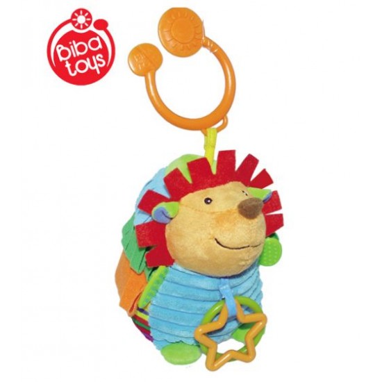 Attīstoša piekarama rotaļlieta grabulis Biba Toys Activity Friend JF127