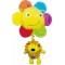 Mīksta muzikāla rotaļlieta Biba Toys Lion Pull Music JF134