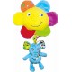 Mīksta muzikāla rotaļlieta Biba Toys Elephant Pull Music JF135