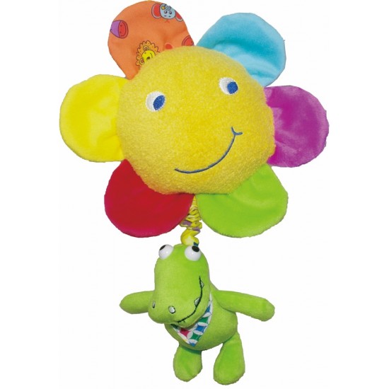 Mīksta muzikāla rotaļlieta Biba Toys Clive Pull Music JF137
