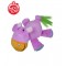 Attīstoša rotaļlieta ar vibrāciju Biba Toys Pull & Go Hippo JF948