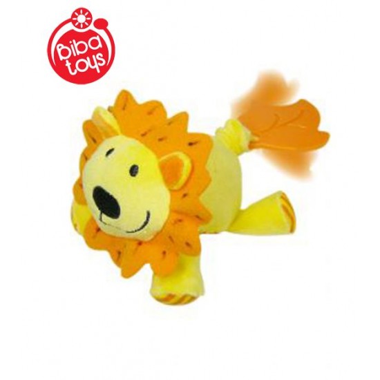 Attīstoša rotaļlieta ar vibrāciju Biba Toys Pull & Go Lion JF948