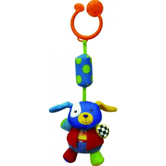 Piekaramā rotaļlieta ar zvaniņu Biba Toys Travel Wind Chime Puppy HA903