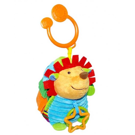 Attīstoša piekarama rotaļlieta grabulis Biba Toys Activity Friend JF127