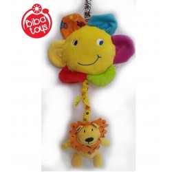 Mīksta muzikāla rotaļlieta Biba Toys Lion Pull Music JF134