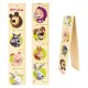 Koka suvenīrs auguma mērītājs Bino Growth Height Chart Gift Item Masha and the Bear 16100
