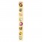 Koka suvenīrs auguma mērītājs Bino Growth Height Chart Gift Item Masha and the Bear 16100