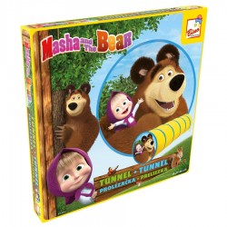 Bērnu rotaļu tunelis Bino Tunnel Masha and the Bear 16102