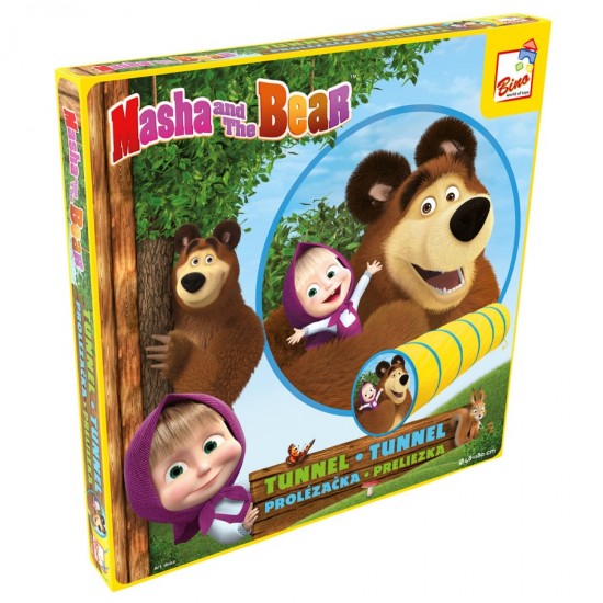 Bērnu rotaļu tunelis Bino Tunnel Masha and the Bear 16102