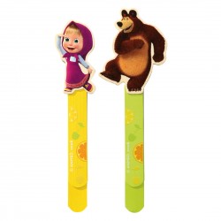 Koka suvenīrs grāmatzīme Bino Bookmark Masha and the Bear 16104