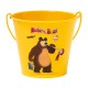 Metāla spainis Bino Metal Bucket Masha and the Bear 16111