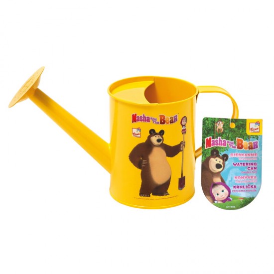 Metāla lejkanna Bino Watering Can Masha and the Bear 16112