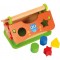 Koka attīstoša rotaļlieta māja motorika Bino Shape Sorting Wooden House 72439