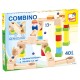 Koka spēle bumbiņu ceļš Bino Marble Run Set Combino 40 pcs 82071