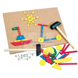 Wooden educational toy Bino Hammerspiel 82188