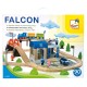 Koka attīstoša rotaļlieta vilciena trase Bino Wooden Railway Set with Bridge 90 pcs 82262