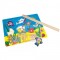 Koka spēle makšķerēšana zivtiņas ar magnētiem Bino Fishing Game Puzzle 82763
