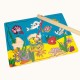 Koka spēle makšķerēšana zivtiņas ar magnētiem Bino Fishing Game Puzzle 82763