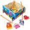 Koka spēle makšķerēšana zivtiņas ar magnētiem Bino Fishing Game 82795