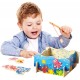 Koka spēle makšķerēšana zivtiņas ar magnētiem Bino Fishing Game 82795