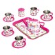 Trauku komplekts - tējas komplekts Bino Children's Tea Set Pink Stella 83394