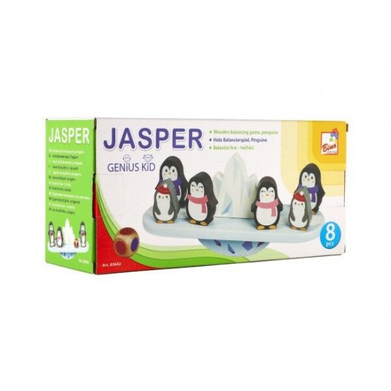 Koka attīstoša līdzsvarošanas spēle Bino Balance Game Jasper 83642