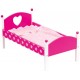 Koka rotaļlieta gulta lellei ar gultas veļu Bino Doll Bed including Bedding 83700