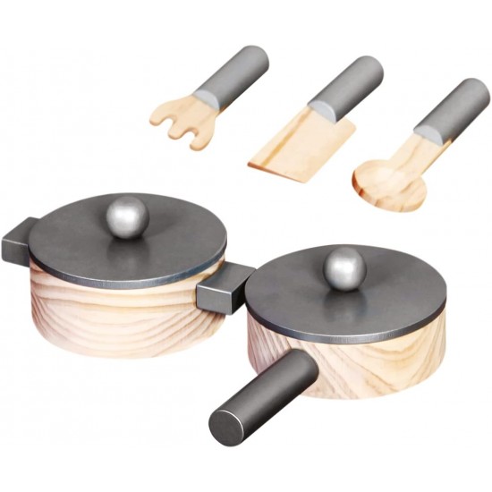 Koka rotaļu virtuve Bino Wooden Kitchen Amelie 83726