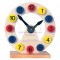 Koka attīstoša rotaļlieta pulkstenis Bino Wooden Clock 84050
