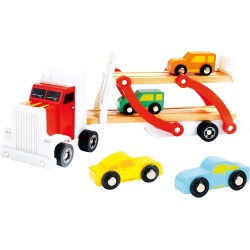 Koka attīstoša mašīna Bino Truck 84095