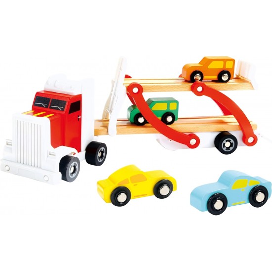 Koka attīstoša mašīna Bino Truck 84095
