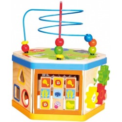 Bino Wooden Educational Activity Toy 7 in 1 84186