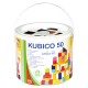 Koka attīstoša rotaļlieta klucīšu komplekts Bino Cubes 50 pcs 84204