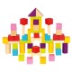Koka attīstoša rotaļlieta klucīšu komplekts Bino Cubes 50 pcs 84204