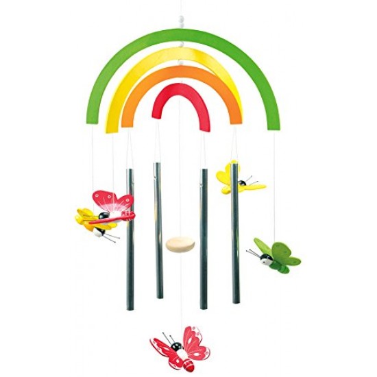 Koka piekarama rotaļlieta - karuselis Bino Mobile Butterfly 86075