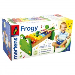 Koka mūzikas instruments ksilofons Bino Xylophone Frogy 86591