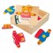 Koka attīstoša spēle puzle Bino Puzzle Berta Put on Clothing 88048
