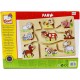 Koka labirints Atrodi pareizu galvu - Fērma Bino Will You Find the Right Head? Farm 88097