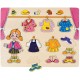 Koka attīstoša spēle -  puzle "drēbju skapis" Bino Puzzle Wardrobe 88110