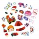 Spēle ar magnētiem Bino Magnetic Puzzle 88126