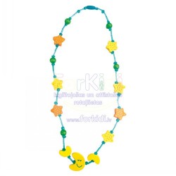 Rotaslieta koka krelles Bino Necklace Moon&Stars 9989063