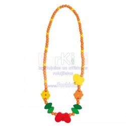 Wooden necklace Bino Butterfly 9989083
